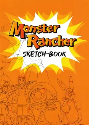 Monster Farm Anime Sketch Book cover