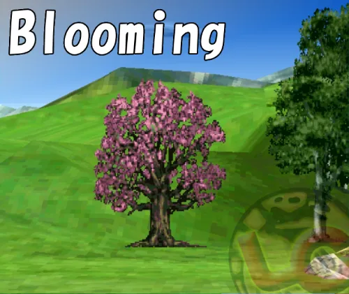 Mock Tree Growing Stage 7 Blooming Tree