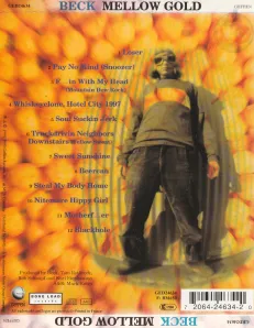Compact Disc scan of Beck Mellow Gold that produces Moo