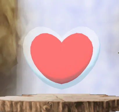Heart Crystal MR3
