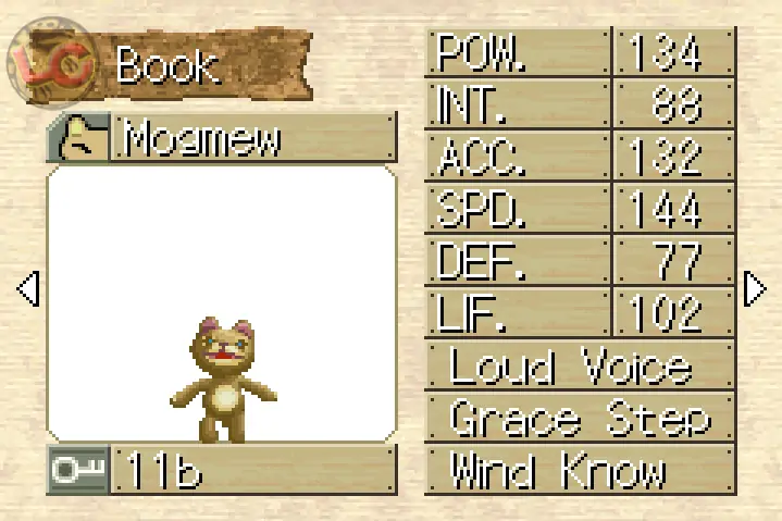 Mogmew  is a Mew with a sub of Mogi in MRA1