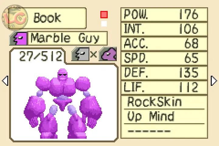 MarbleGuy is a Golem main with a subbreed of Naga in MRA2