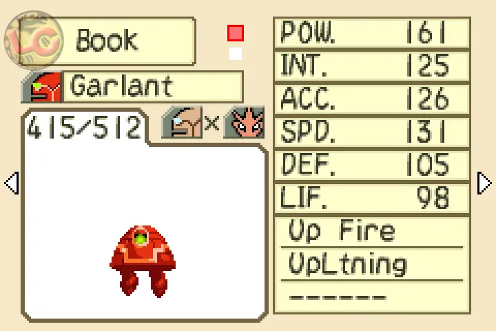 Garlant is a Henger main with a subbreed of Dragon in MRA2