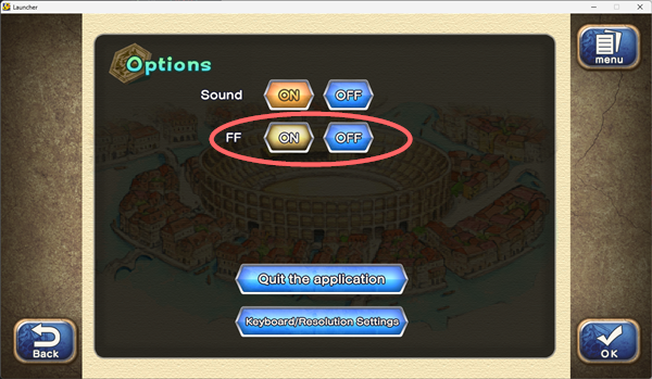 Fast Forward Option Toggle