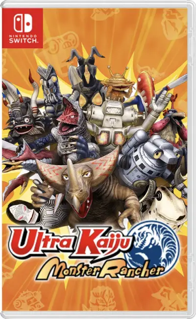 Southeast Asian English Box Art Ultra Kaiju Monster Rancher