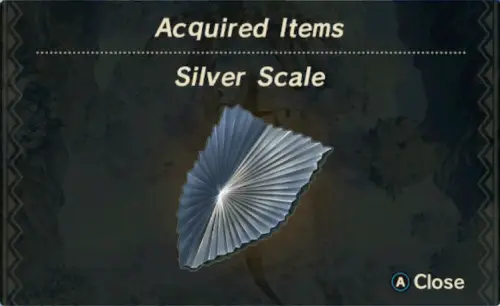 Gandar Unlock item Silver Scale