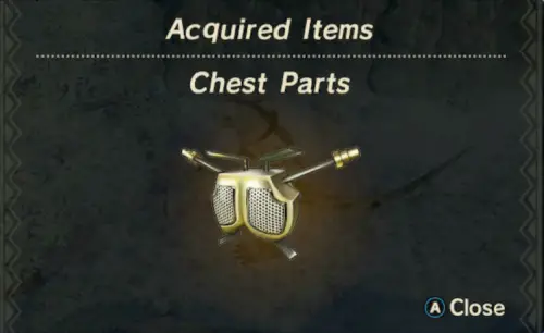 King Joe Unlock item Chest Parts