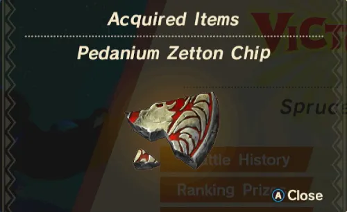 Pedanium Zetton Unlock Disc Chip