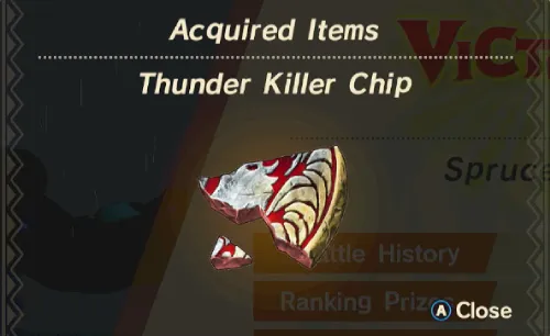 Thunder Killer Unlock Disc Chip
