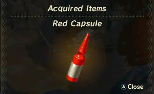 Windom Unlock item Red Capsule