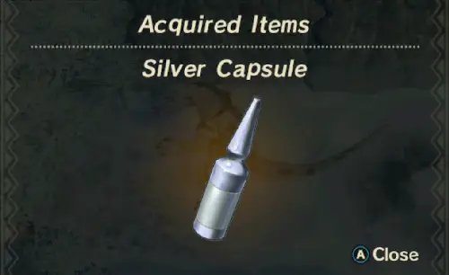 Windom Unlock item Silver Capsule