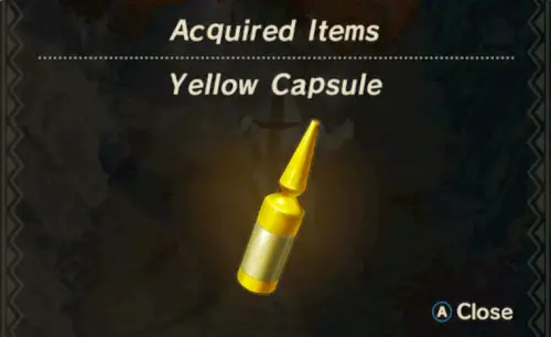 Windom Unlock item Yellow Capsule