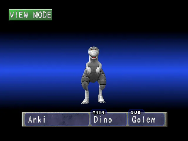 Dino/Golem (Anki) Monster Rancher 1 Dino