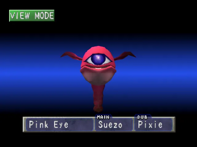 Suezo/Pixie (Pink Eye) Monster Rancher 1 Suezo