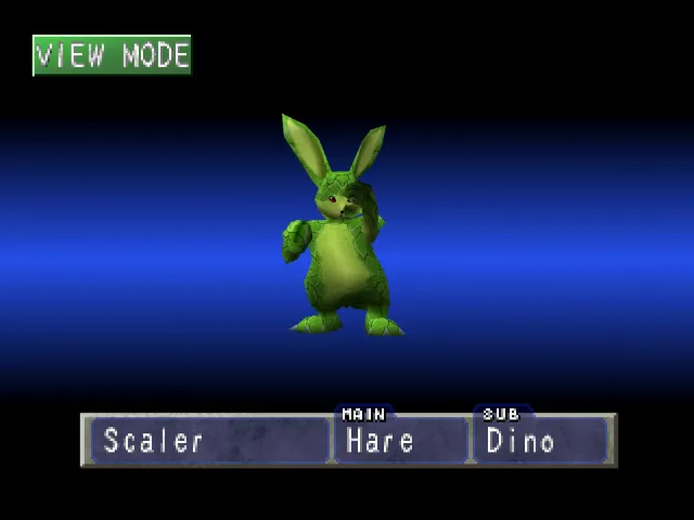 Hare/Dino (Scaler) Monster Rancher 1 Hare
