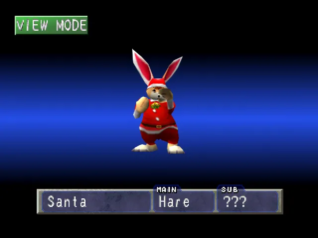 Santa Monster Rancher 1 Hare