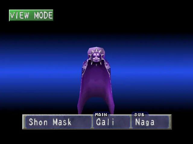 Gali/Naga (Shon Mask) Monster Rancher 1 Gali