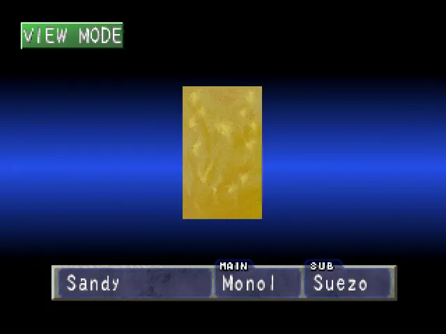 Monol/Suezo (Sandy) Monster Rancher 1 Monol