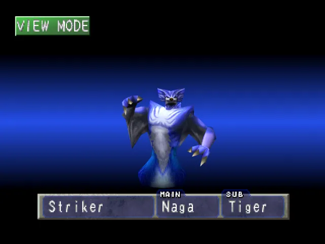 Naga/Tiger (Striker) Monster Rancher 1 Naga