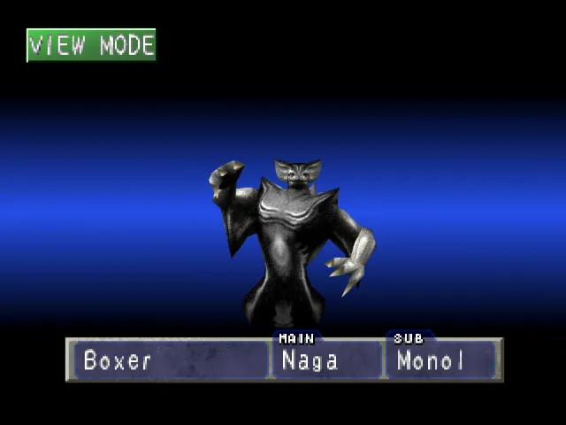 Naga/Monol (Boxer) Monster Rancher 1 Naga