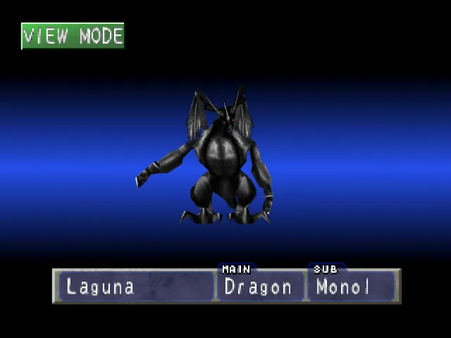 Dragon/Monol (Laguna) Monster Rancher 1 Dragon