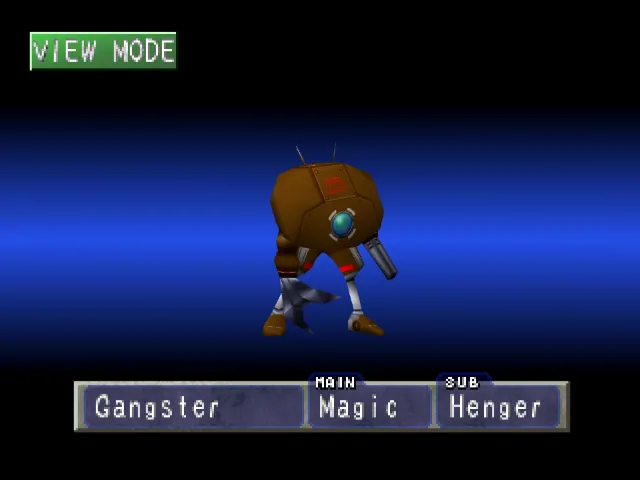 Magic/Henger (Gangster) Monster Rancher 1 Magic