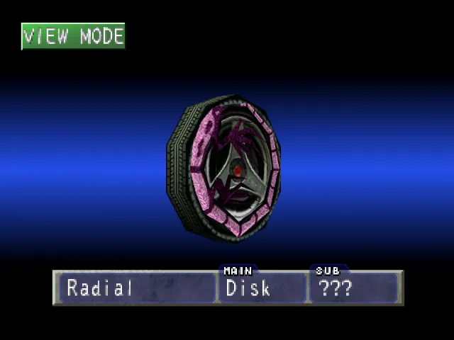 Radial Monster Rancher 1 Disk