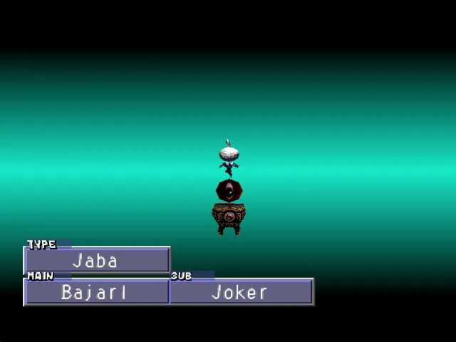 Bajarl/Joker (Jaba) Monster Rancher 2 Bajarl
