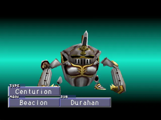 Beaclon/Durahan (Centurion) Monster Rancher 2 Beaclon