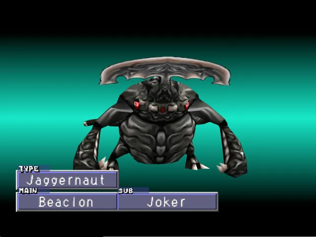 Beaclon/Joker (Jaggernaut) Monster Rancher 2 Beaclon
