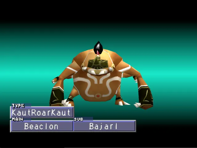 Beaclon/Bajarl (KautRoarKaut) Monster Rancher 2 Beaclon