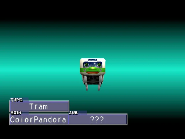 Tram Monster Rancher 2 ColorPandora