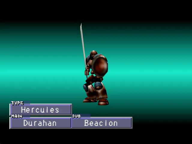 Durahan/Beaclon (Hercules) Monster Rancher 2 Durahan