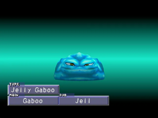 Gaboo/Jell (Jelly Gaboo) Monster Rancher 2 Gaboo