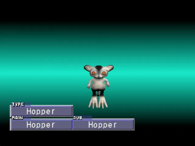 Hopper Monster Rancher 2 Hopper