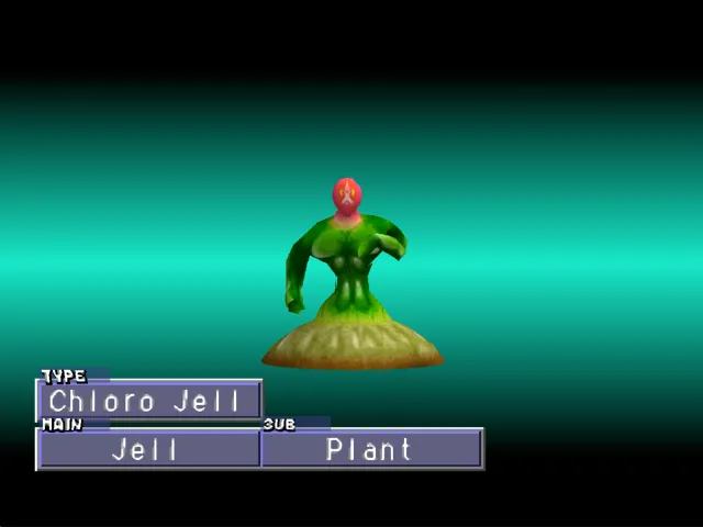 Jell/Plant (Chloro Jell) Monster Rancher 2 Jell