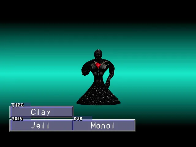 Jell/Monol (Clay) Monster Rancher 2 Jell