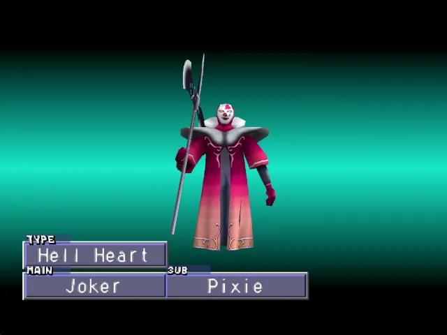 Joker/Pixie (Hell Heart) Monster Rancher 2 Joker