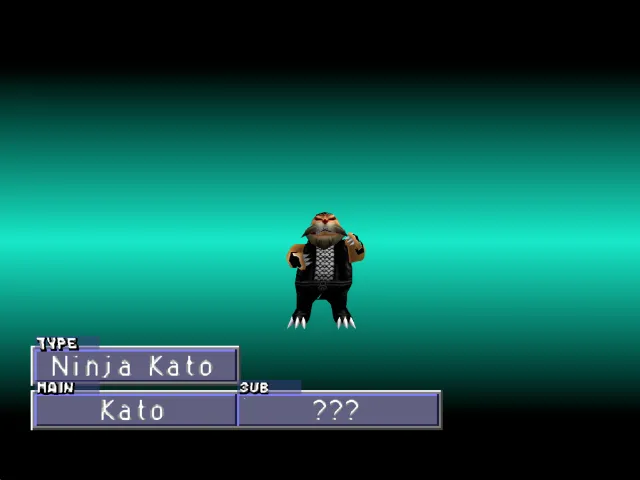 Ninja Kato Monster Rancher 2 Kato