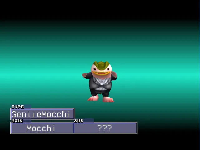 Gentle Mocchi Monster Rancher 2 Mocchi