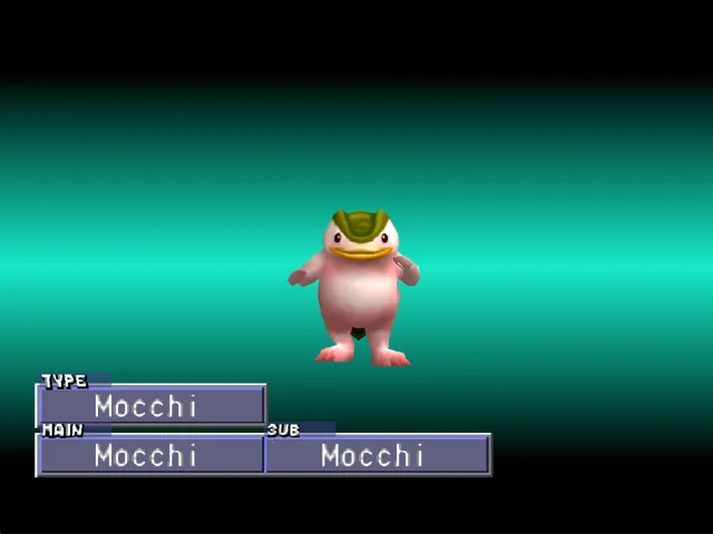Mocchi Monster Rancher 2 Mocchi