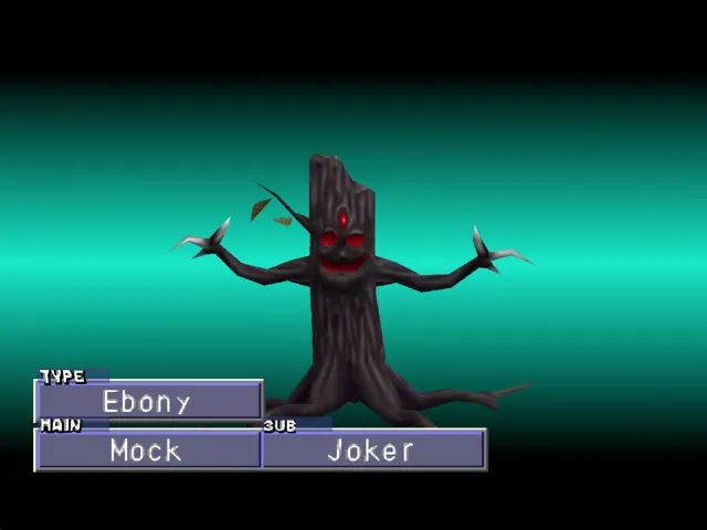 Mock/Joker (Ebony) Monster Rancher 2 Mock