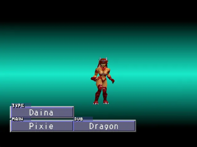 Pixie/Dragon (Daina) Monster Rancher 2 Pixie