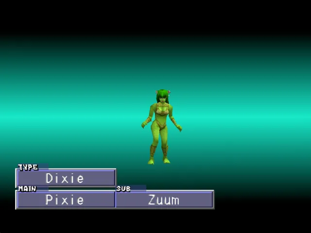 Pixie/Zuum (Dixie) Monster Rancher 2 Pixie