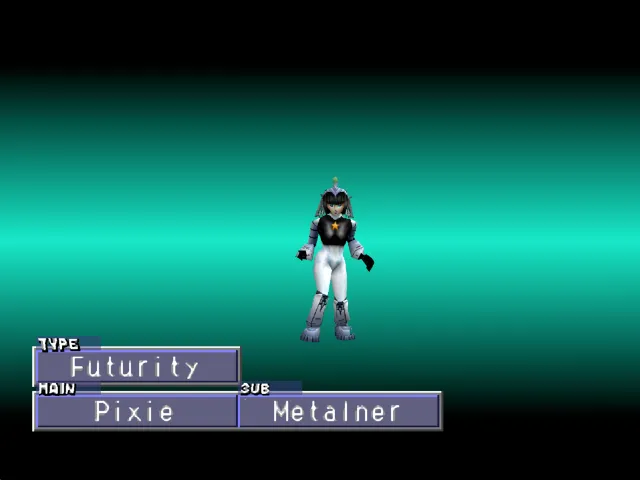 Pixie/Metalner (Futurity) Monster Rancher 2 Pixie