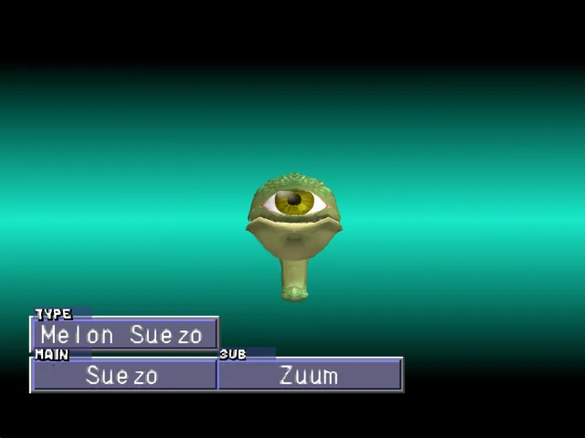 Suezo/Zuum (Melon Suezo) Monster Rancher 2 Suezo