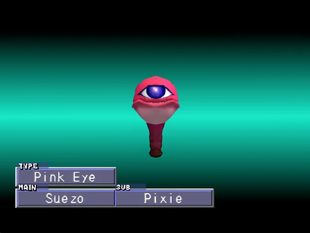 Suezo/Pixie (Pink Eye) Monster Rancher 2 Suezo