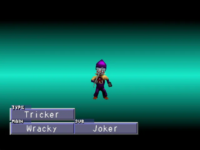 Wracky/Joker (Tricker) Monster Rancher 2 Wracky